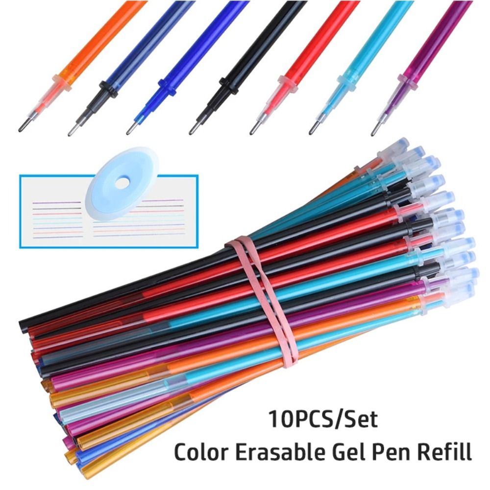 Gel Ink Pen Set - 10 sztuk/zestaw 0,5 mm Kolorowe wkłady