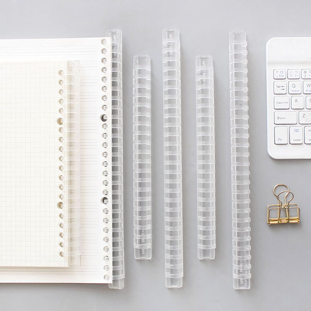 Pierścienie do segregatora, al – Binding Comb Plastic recenzja i cena