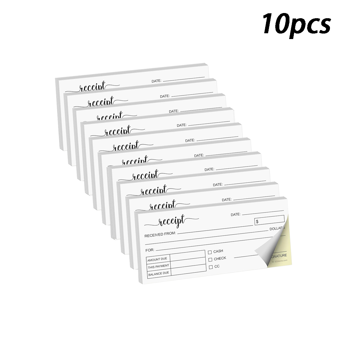 10 książek, 150 sztuk w sumie, – Carbon Copy Book recenzja i cena