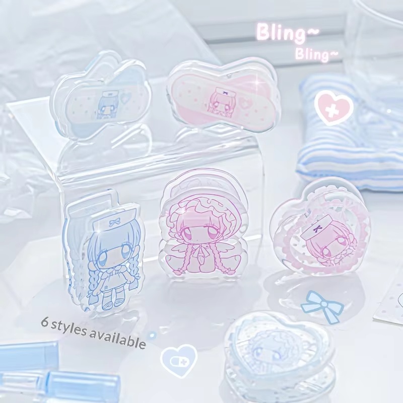 Klips akrylowy Rosyposy Pumpum – Binder Clip Assorted recenzja i cena