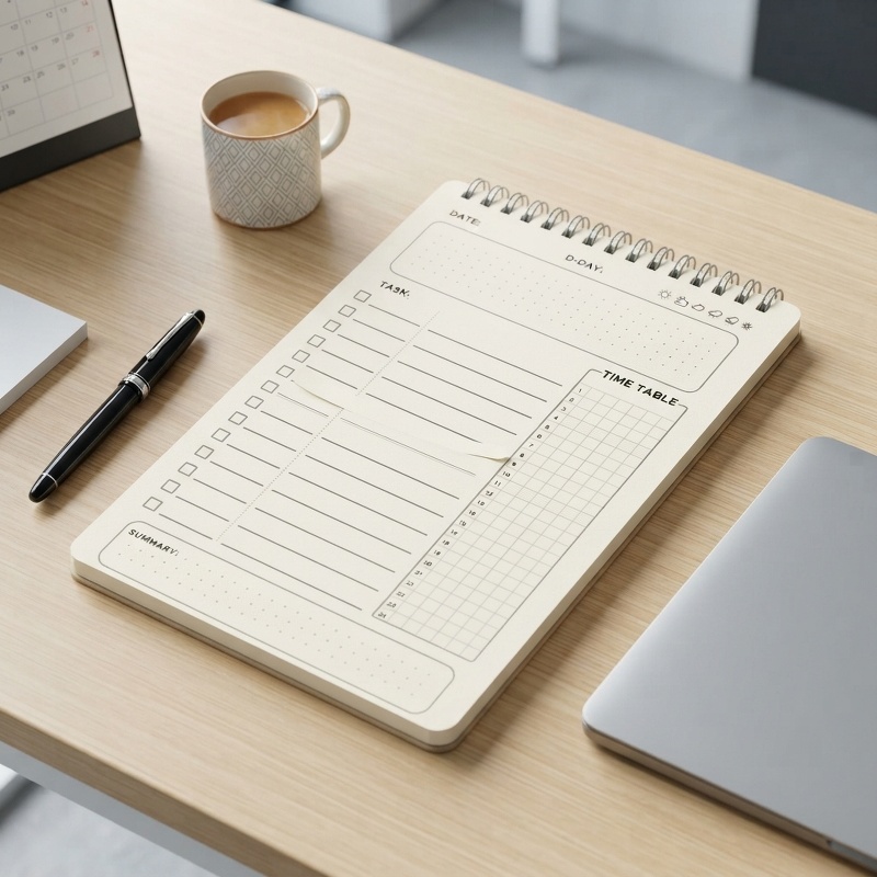 1 szt. Planer Agenda Spiralny  – Office Stationery Supply List recenzja i cena