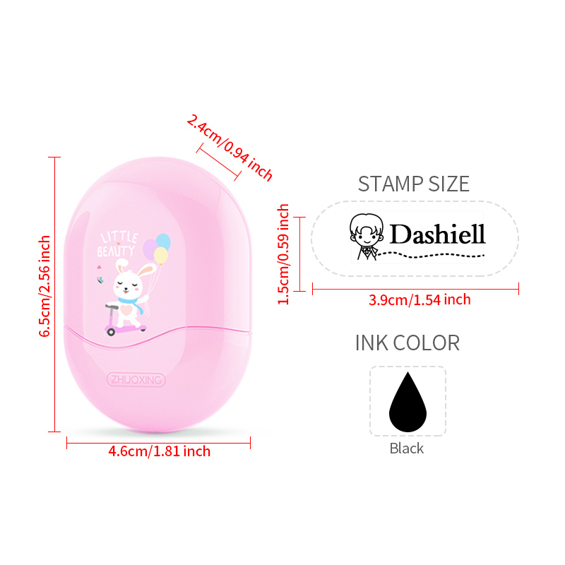 Personalizowany stempel z imie – Self Inking Stamp recenzja i cena
