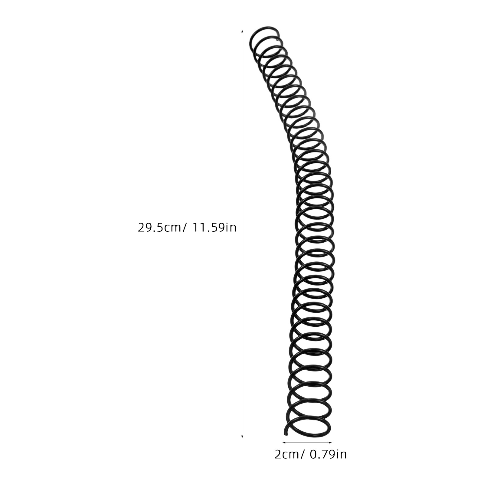 15 szt. spiralnych spirali do  – Binding Comb Plastic recenzja i cena