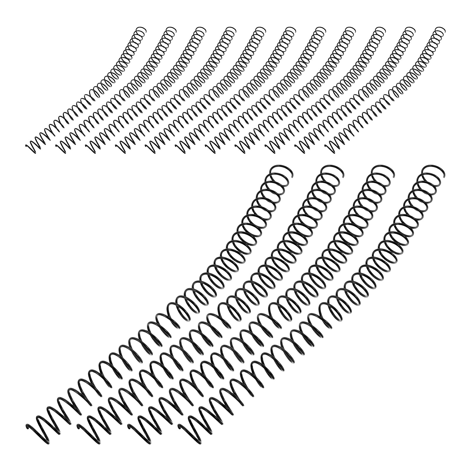 15 szt. spiralnych spirali do  – Binding Comb Plastic recenzja i cena